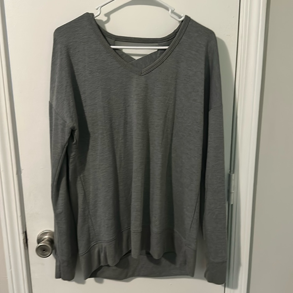 Balance Collection Gray Sweatshirt